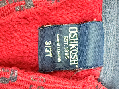OshKosh Football MVP Sweatshirt Size 3/3T
