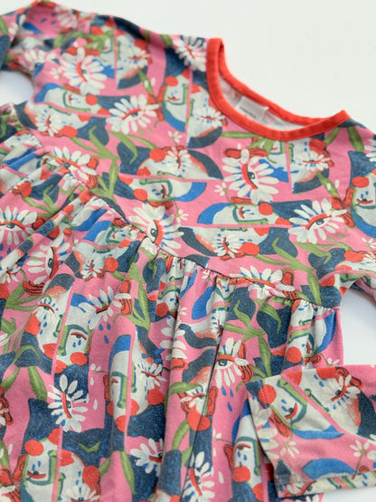 Nordstrom Cristina Martinez Floral Dress Size 4