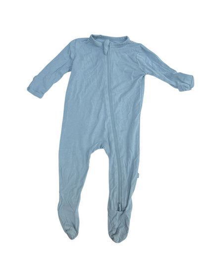 Kyte Blue Bamboo Zip Sleeper Infant 0-3M