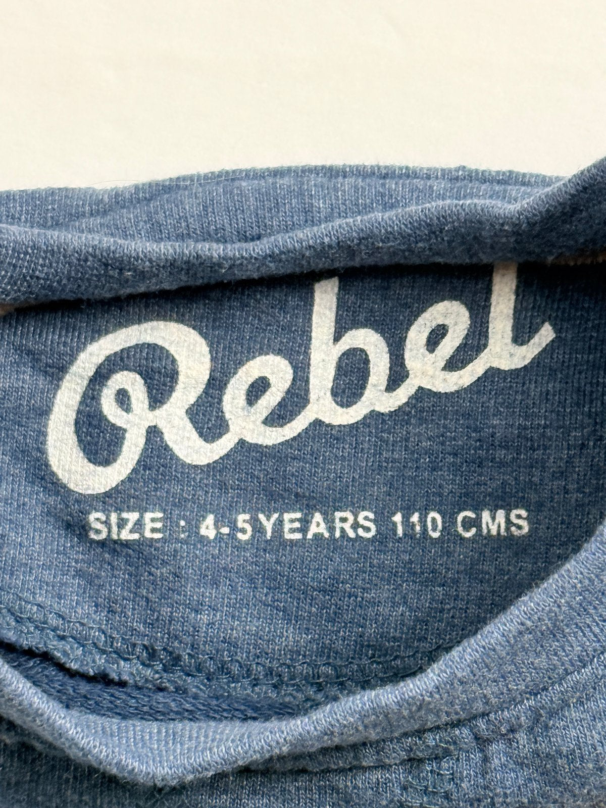 Rebel Color Block Striped Sweatshirt Size 4-5Y