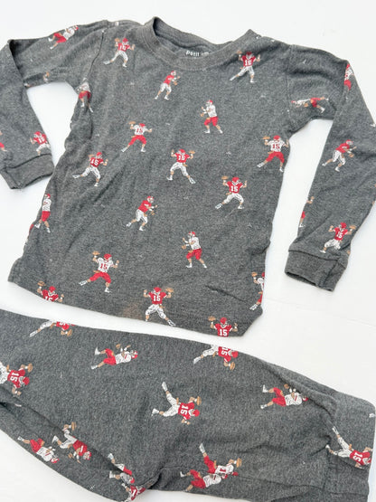 Petit Lem Football Pajama Set Size 3