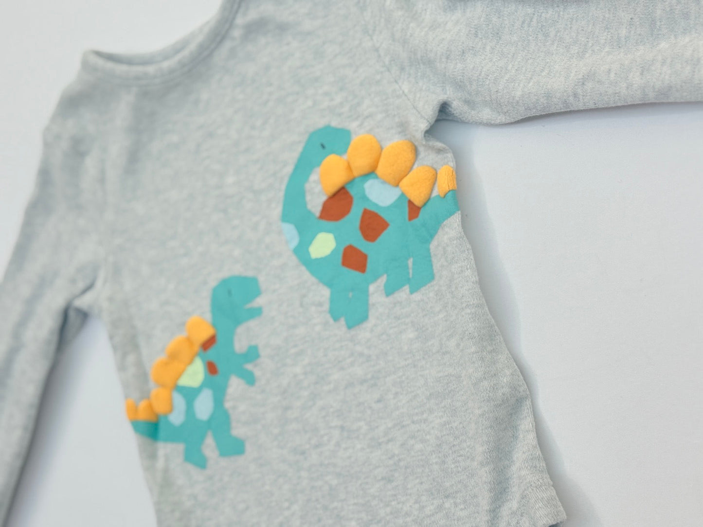 M&S Dinosaur Long Sleeve Bodysuit 2-3Y