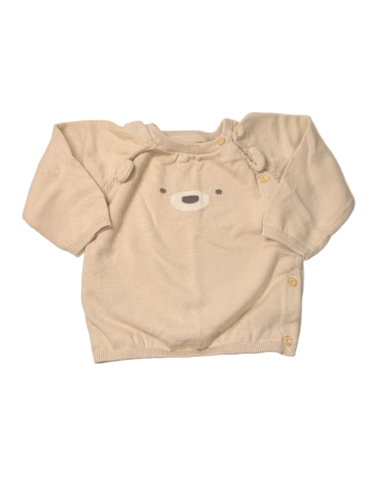 H&M Bear Knit Sweater Pants Set 9M