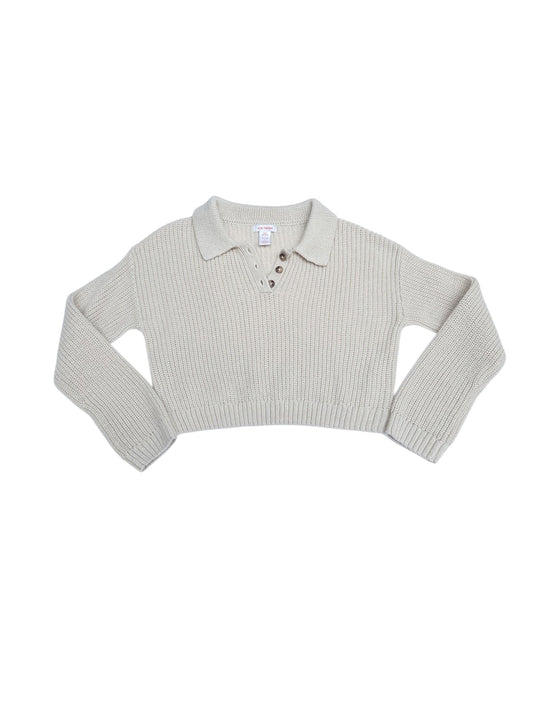 Joe Fresh Cropped Knit Sweater Size 6