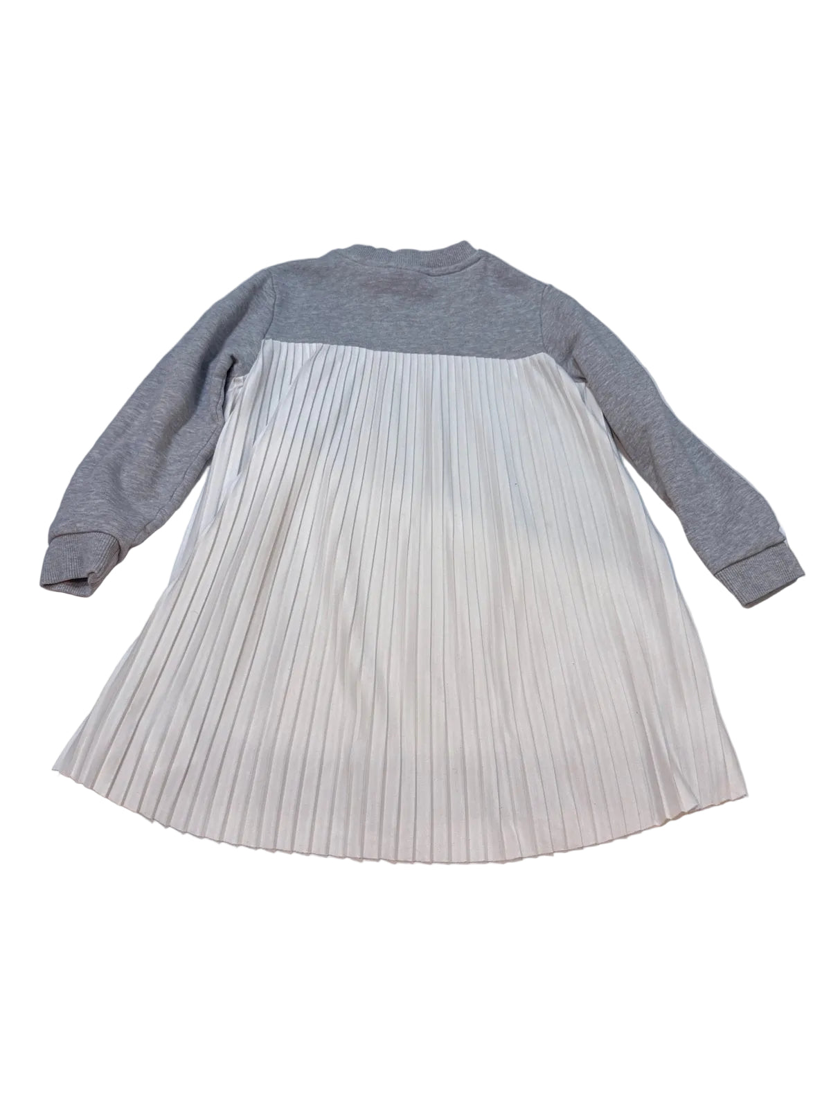 Lacoste Gray Pleated Back Dress Size 6