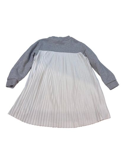 Lacoste Gray Pleated Back Dress Size 6
