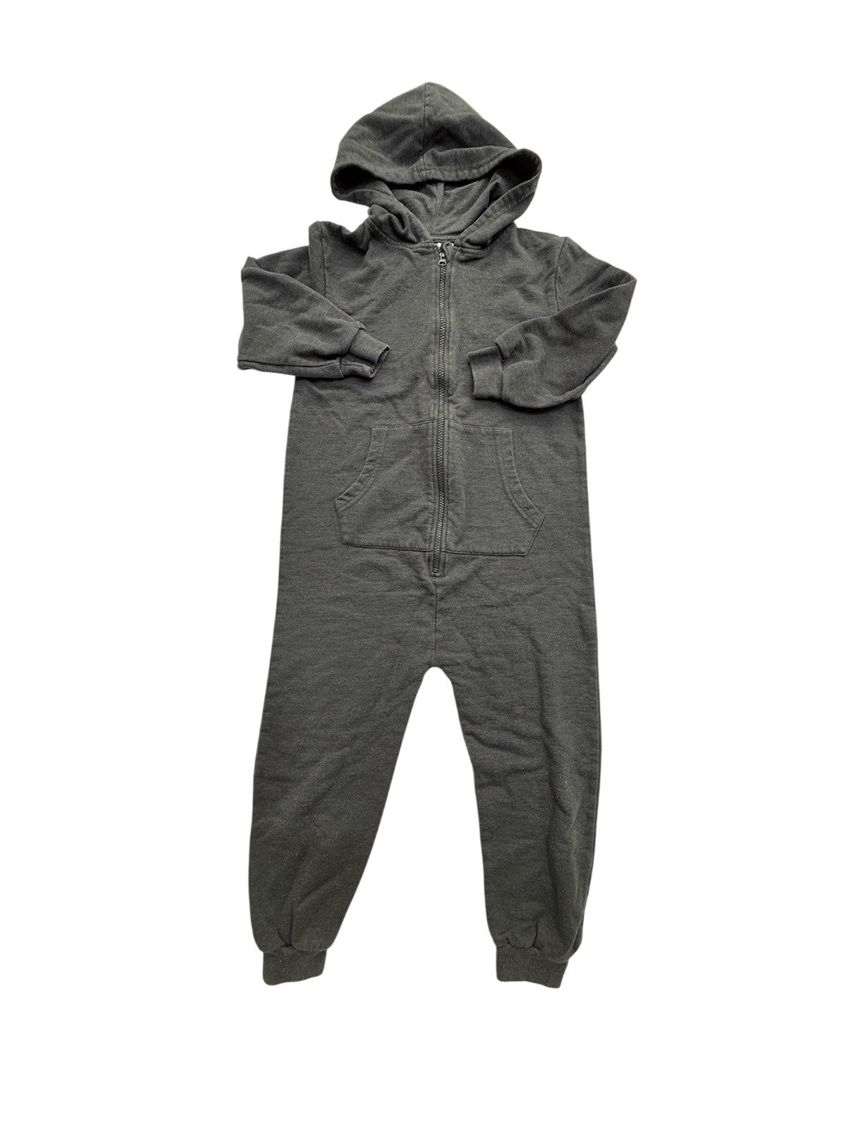 BPC Bonprix Collection Gray Hoodie Jumpsuit Size 7/8