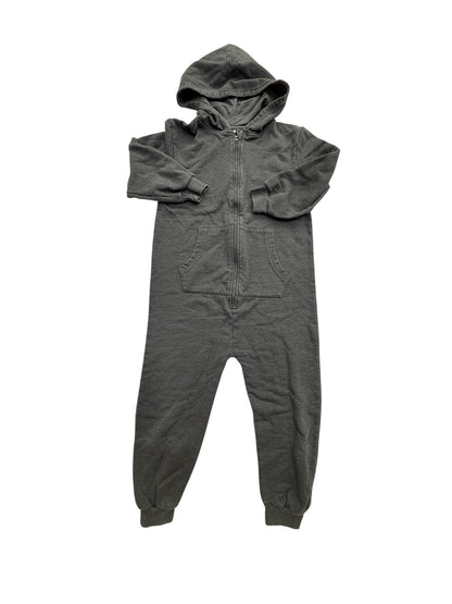BPC Bonprix Collection Gray Hoodie Jumpsuit Size 7/8