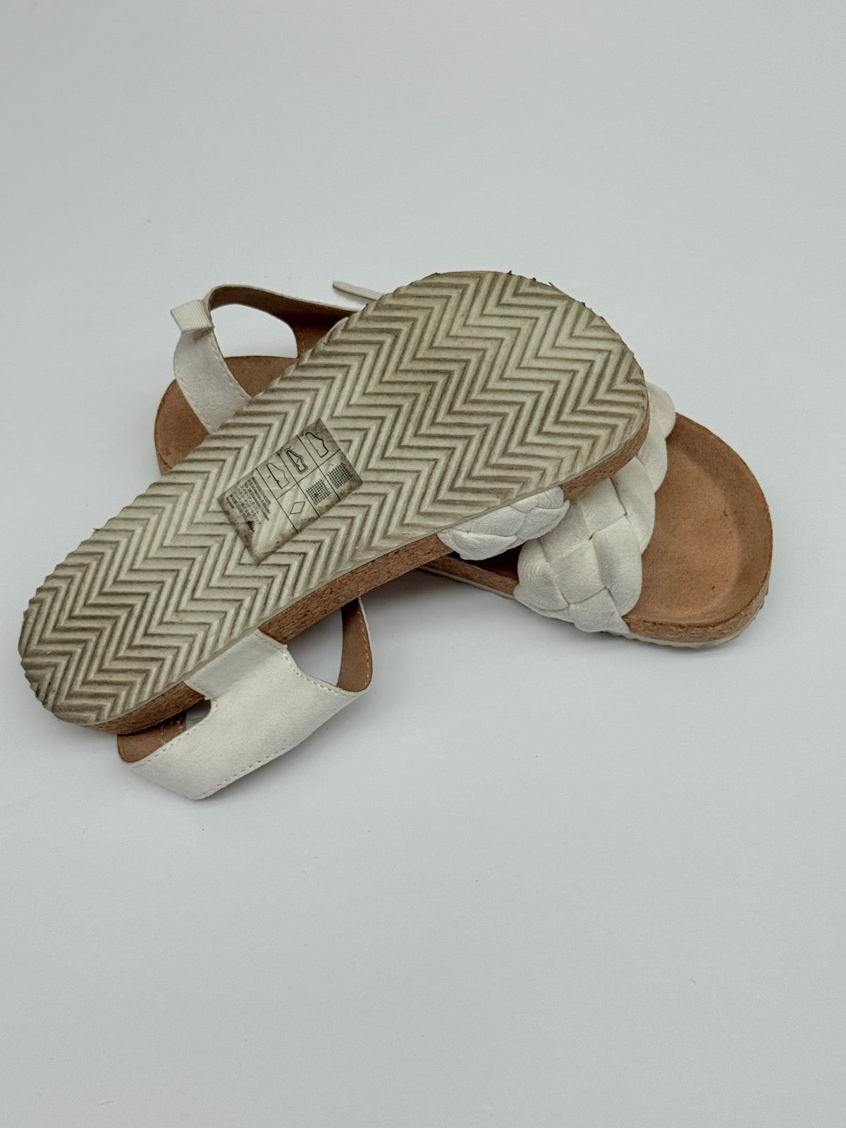 H&M Braided Strap Sandals Size 13.5