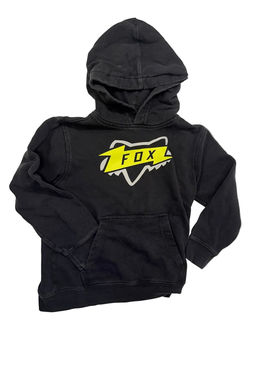 Fox Racing Black Graphic Hoodie 8-10Y