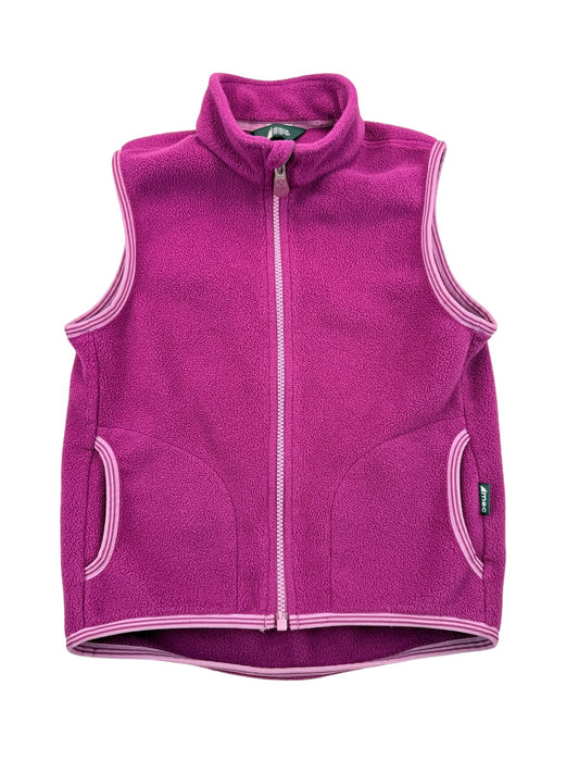 Mountain Equipment Co-op Magenta Fleece Vest Size 5