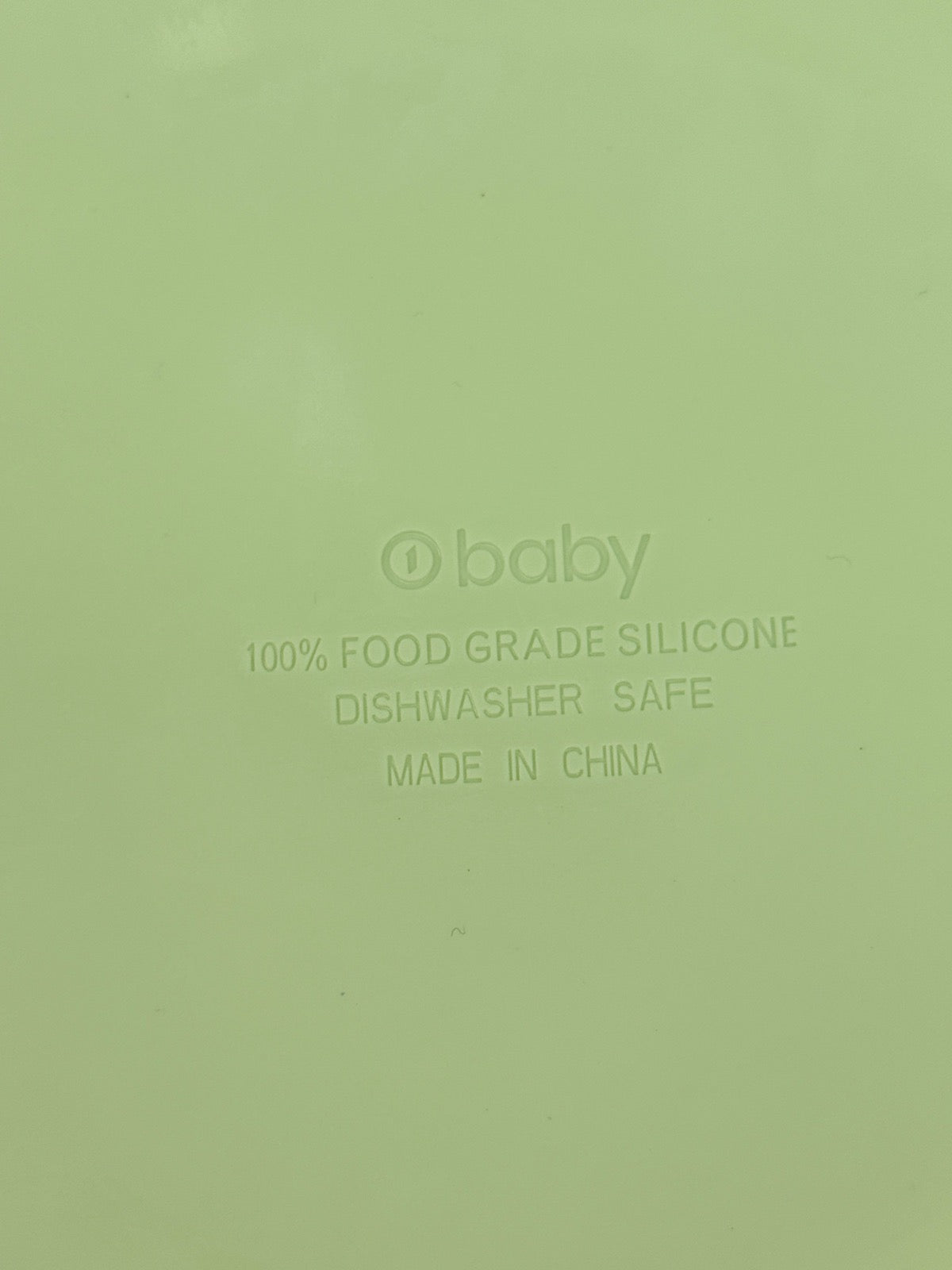 O Baby Silicone Divided Suction Plate & Bowl Set