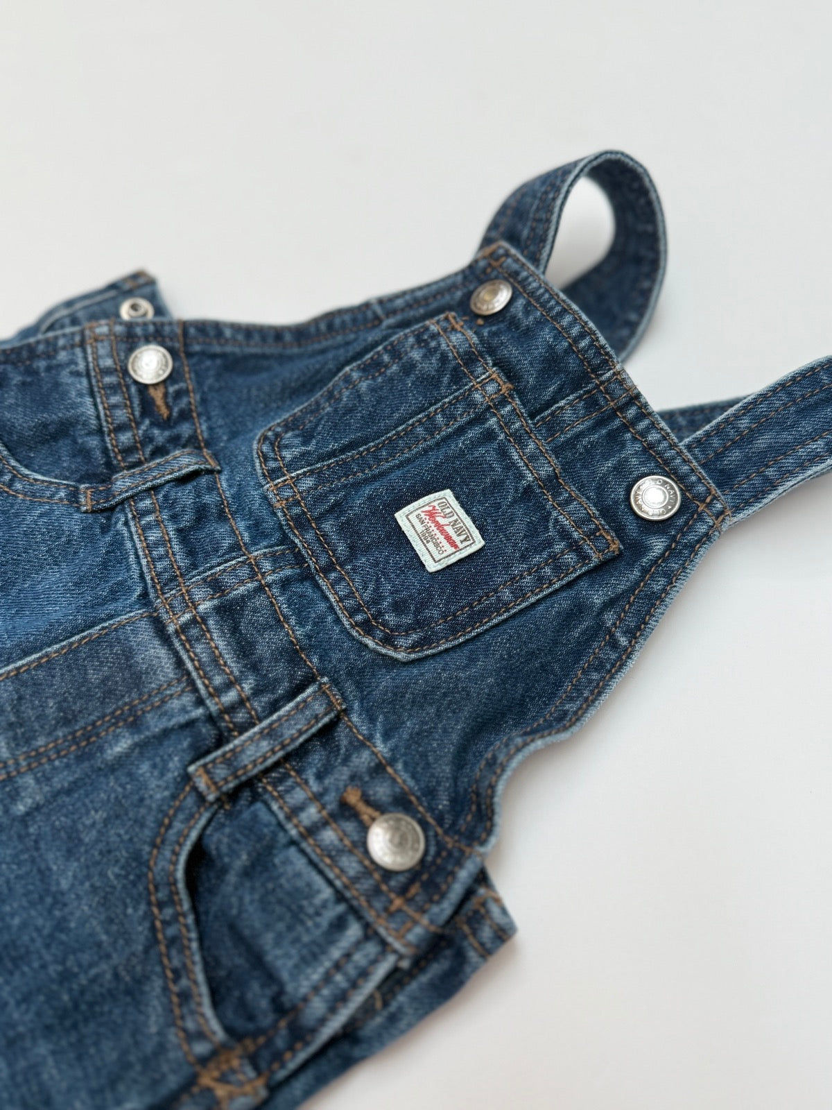 Old Navy Denim Overalls 6-12M