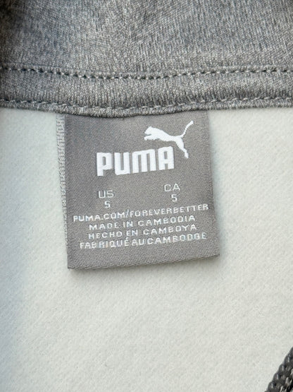Puma Gray Zip-Up Hoodie Size 5