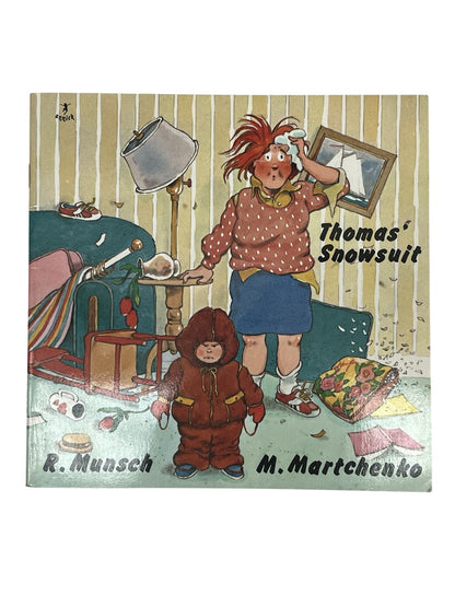 Robert Munsch Thomas' Snowsuit Picture Book