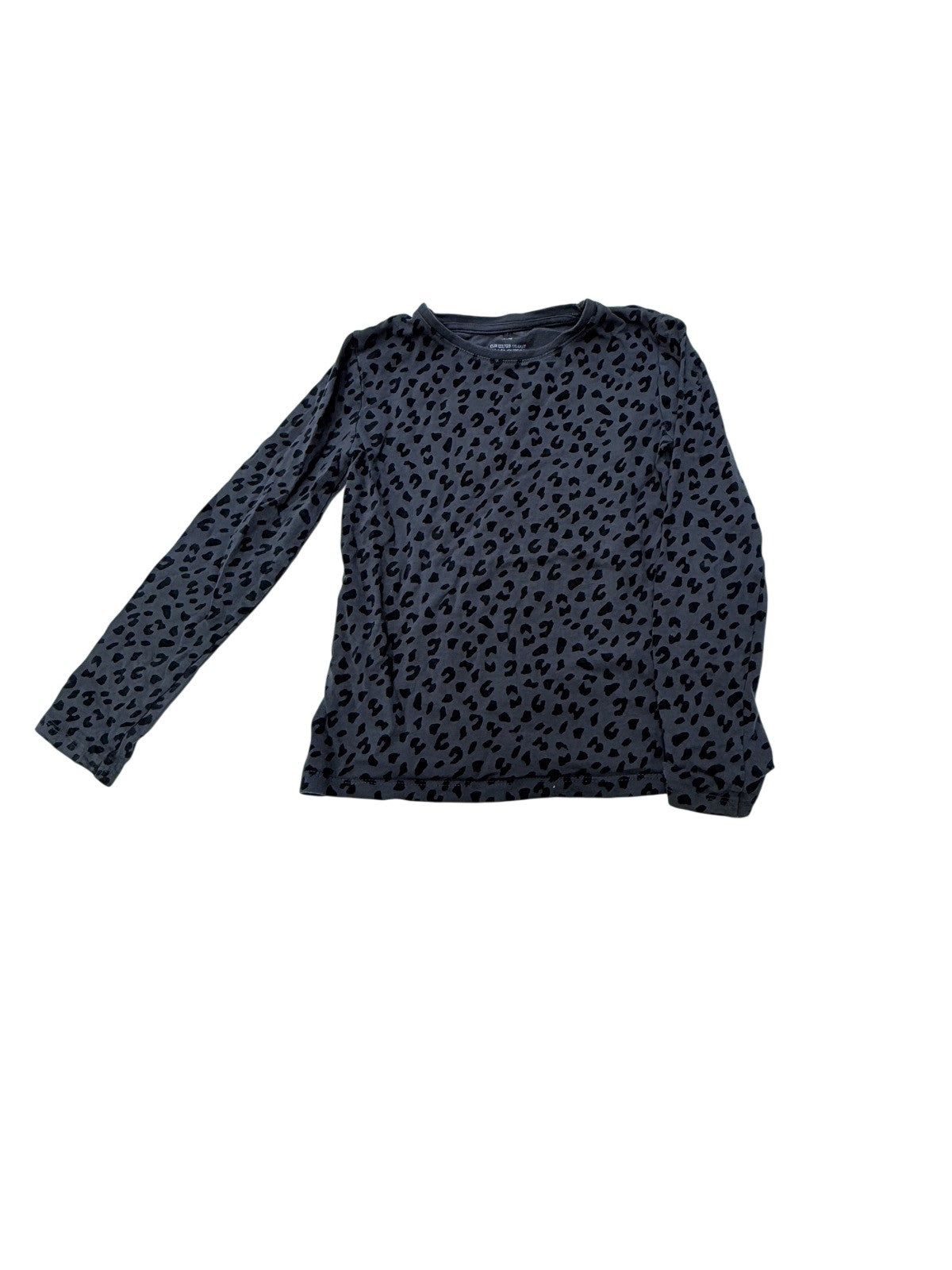 H&M Leopard Print Long Sleeve T-Shirt 6X/7