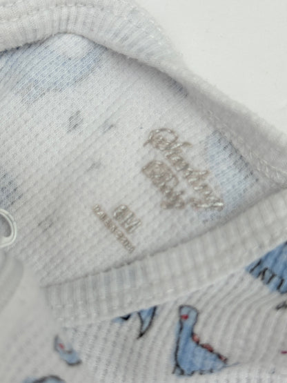 Sterling Baby Dinosaur Sleeper Footed Pajama 6M
