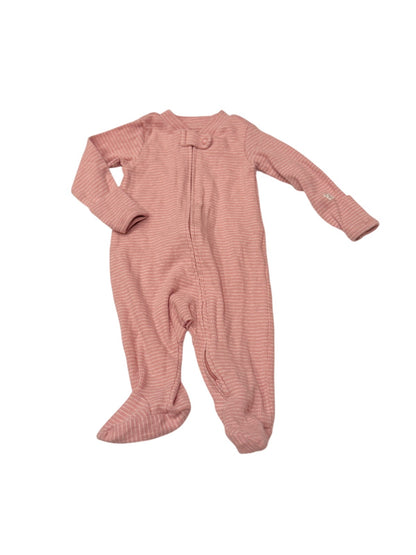 Little Planet Organic Pink Striped Sleeper 3M