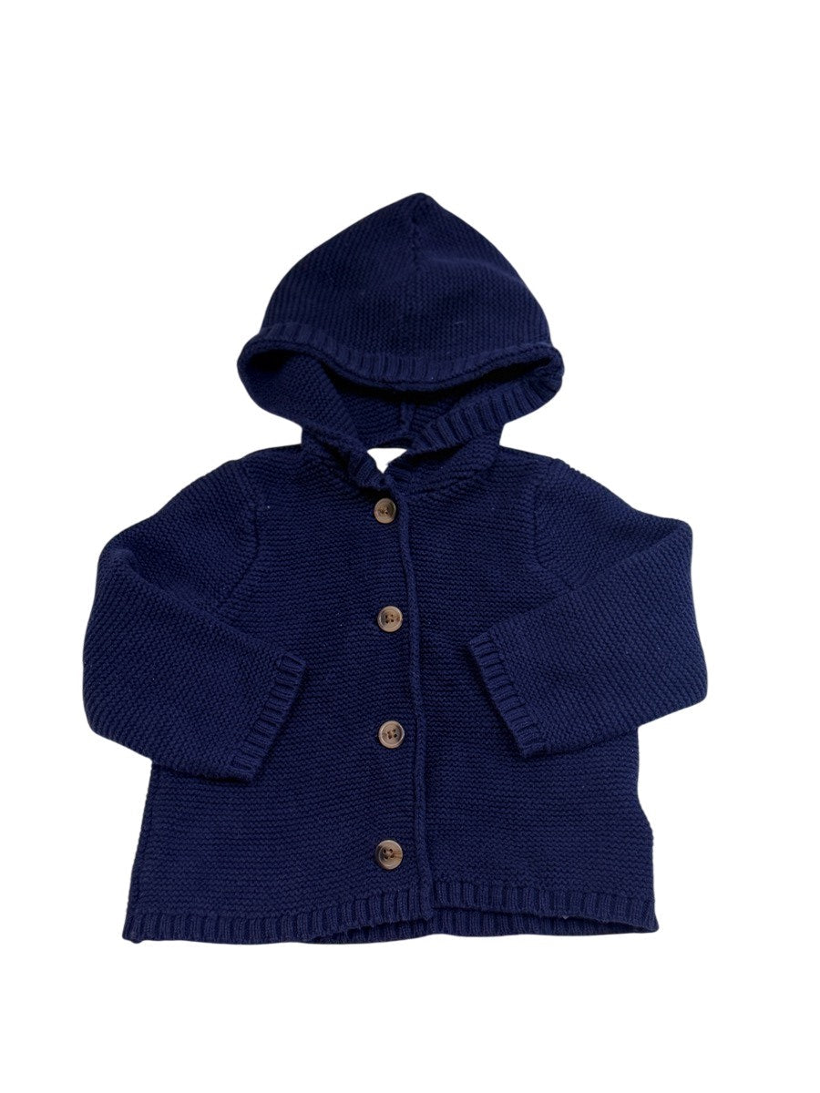 Old Navy Hooded Knit Cardigan 6-12M
