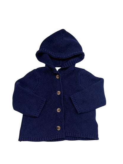 Old Navy Hooded Knit Cardigan 6-12M