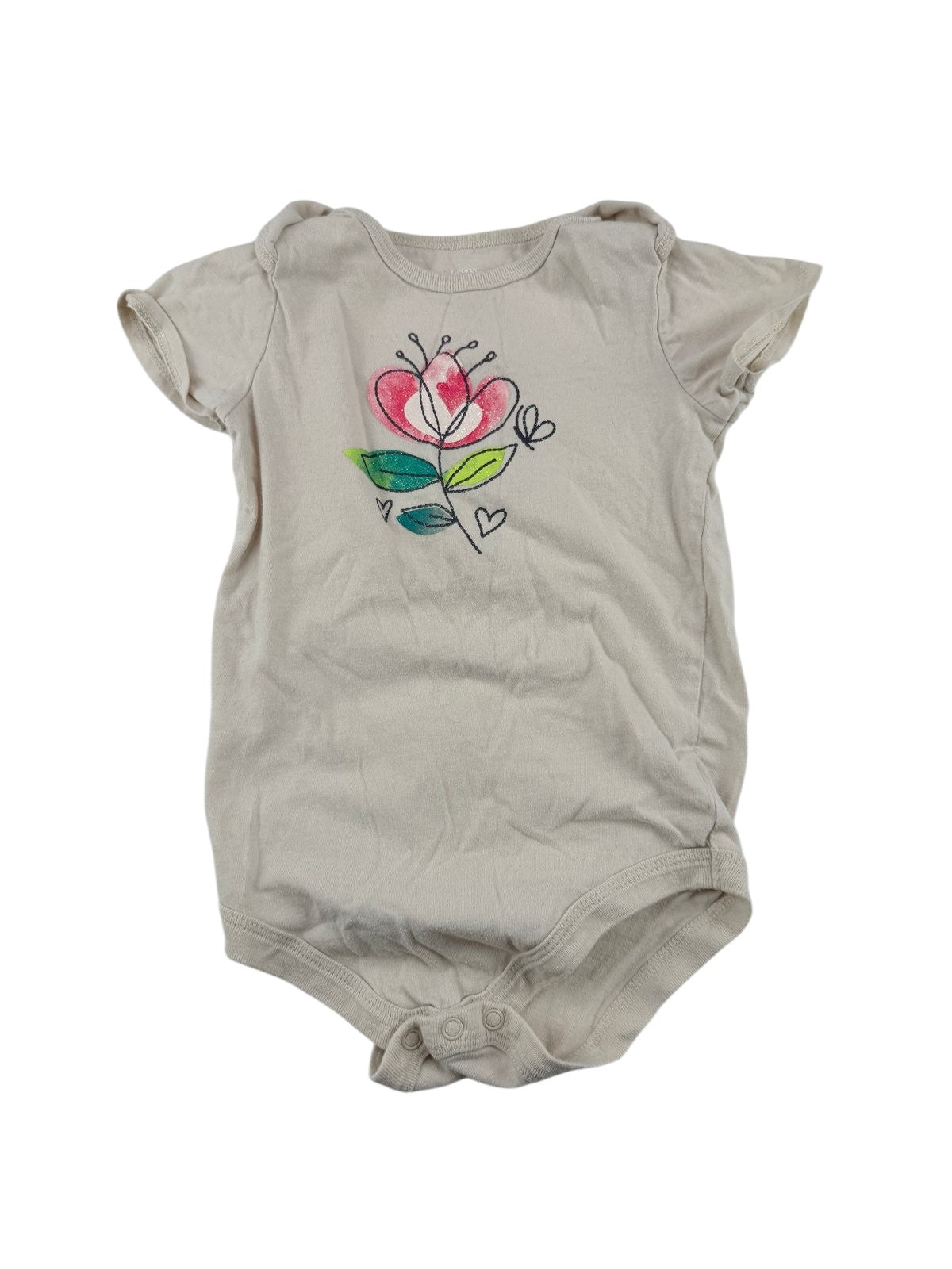 George Baby Floral Bodysuit 18-24M
