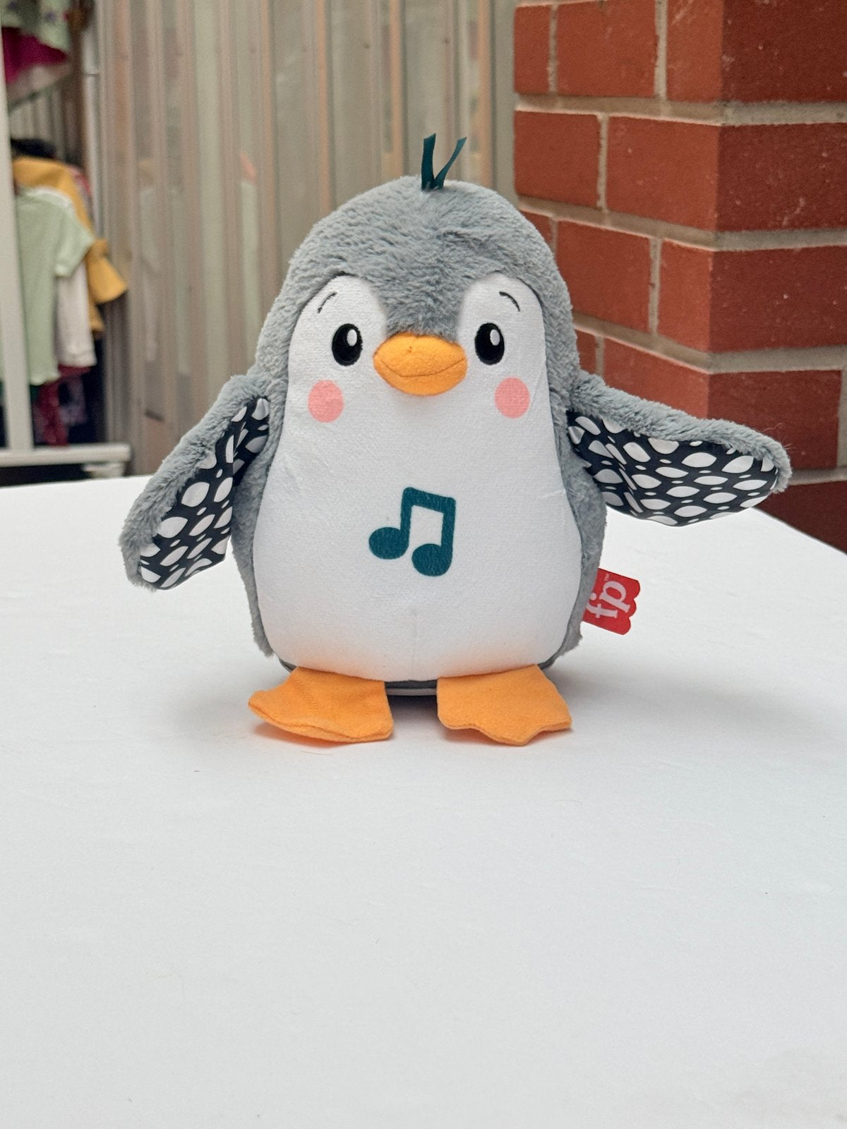 Fisher-Price Flap & Wobble Musical Penguin Plush