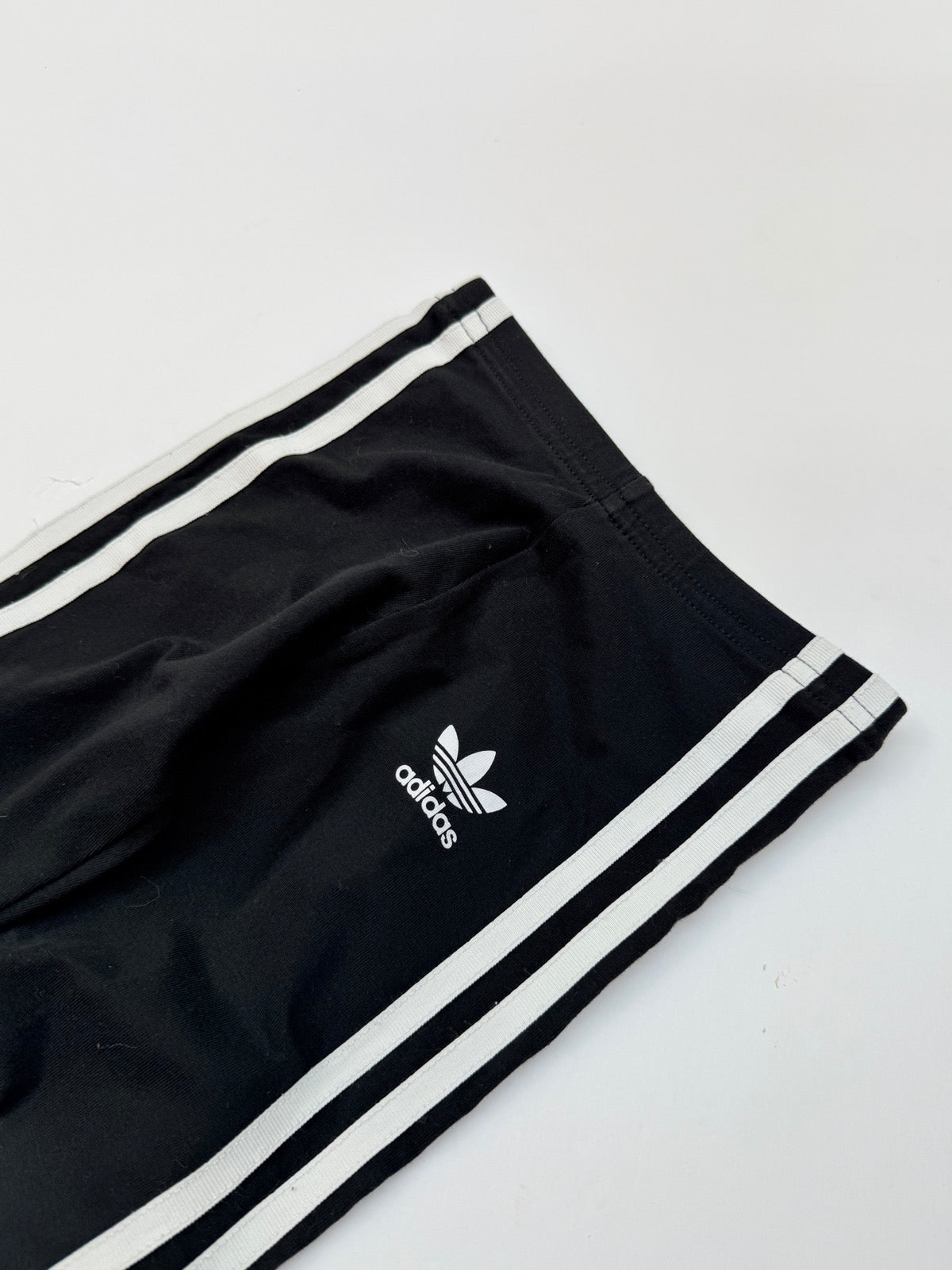 Adidas Originals 3-Stripe Black Leggings 4T