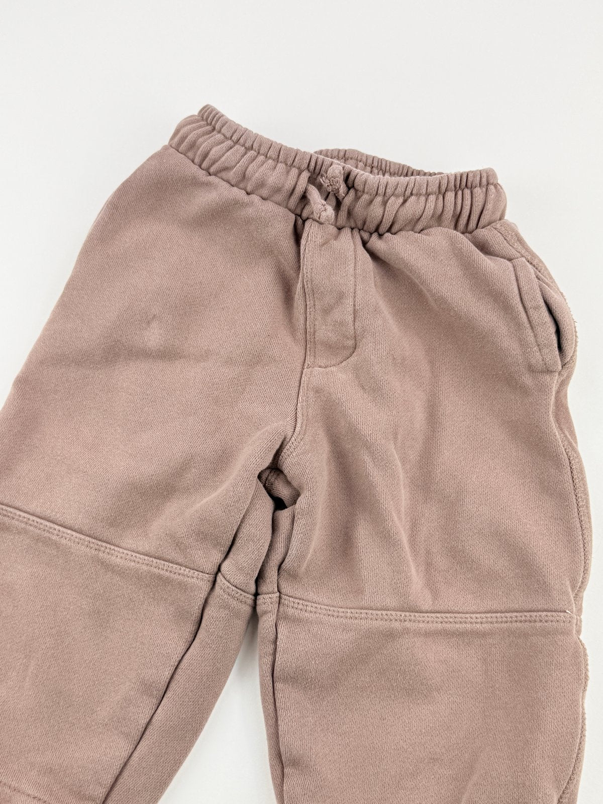 Zara Mauve Brown Fleece Joggers Size 2T