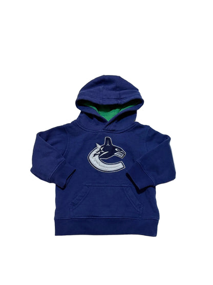 NHL Vancouver Canucks Navy Kids Hoodie