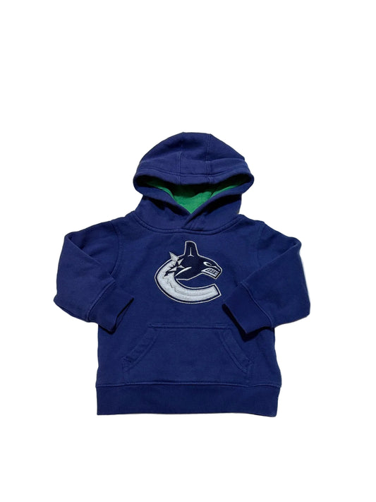 NHL Vancouver Canucks Navy Kids Hoodie