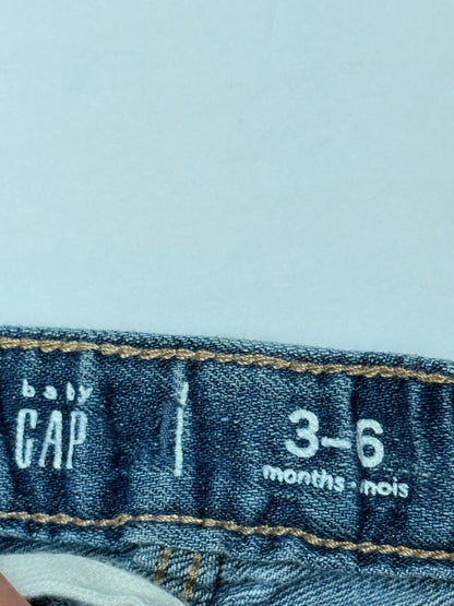 Baby Gap Denim Cutoff Shorts 3-6M