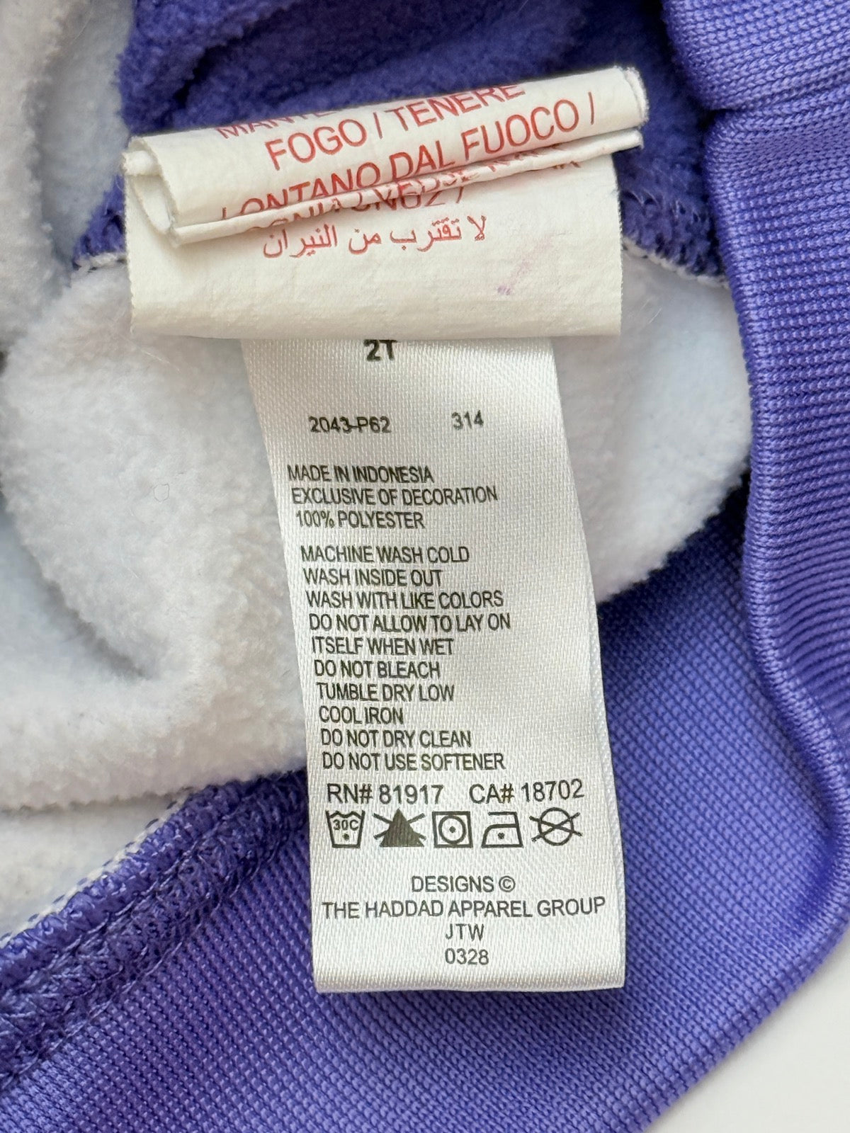Nike Therma-Fit All-Over Print Hoodie 2T