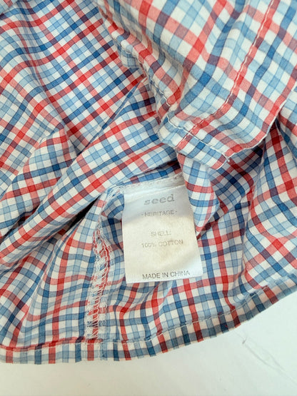 Seed Heritage Plaid Button-Up Shirt 2-3