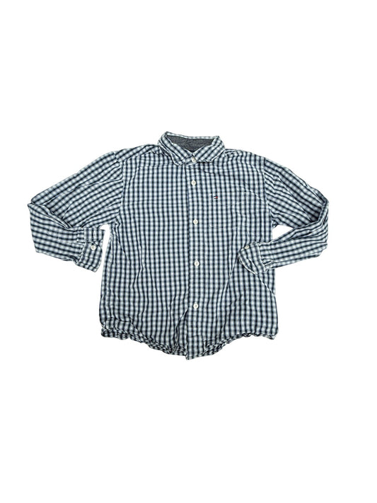 Tommy Hilfiger Plaid Button-Down Shirt Size 7