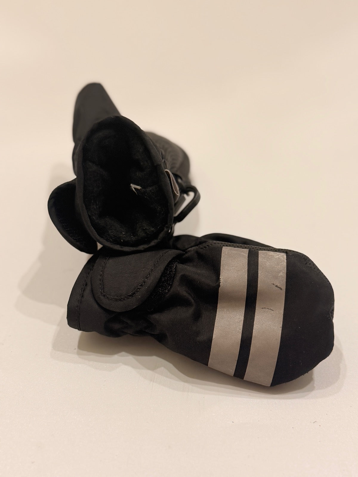 Kids Thinsulate Winter Mittens Reflective Stripe 1-2Y