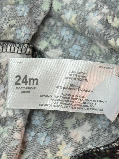 Carter's Floral Print Leggings 24M