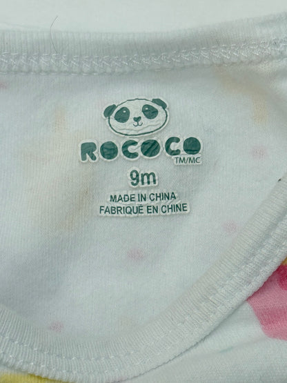 Rococo Popsicle Print Bodysuit 9M