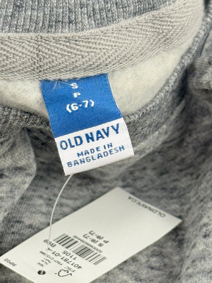 NWT - Old Navy Gray Sweatshirt and Joggers Set S (6-7) 6-7