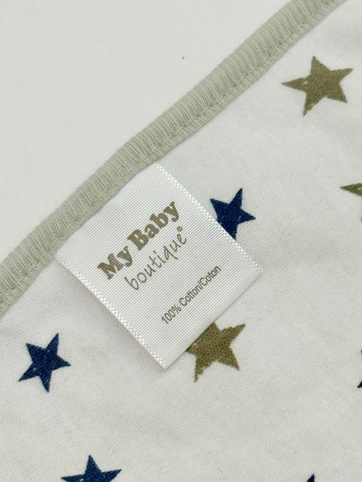 My Baby Boutique Star Print Baby Bib