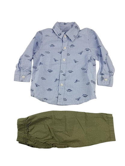 Carter's Dinosaur Shirt & Pants Set 9M