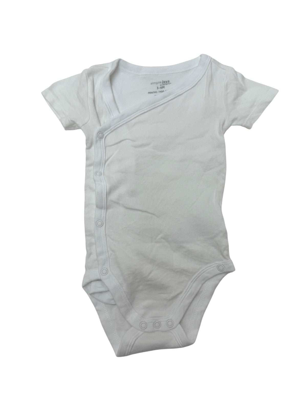 Simple Joys by Carter's White Bodysuit 3-6M