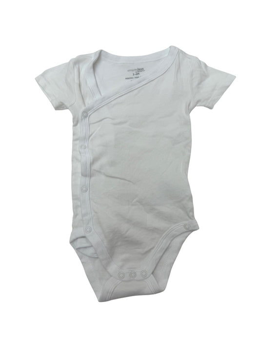Simple Joys by Carter's White Bodysuit 3-6M