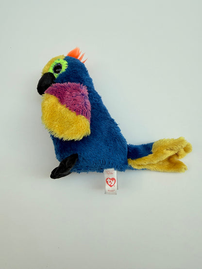 Ty Beanie Baby Wynnie Parrot Plush