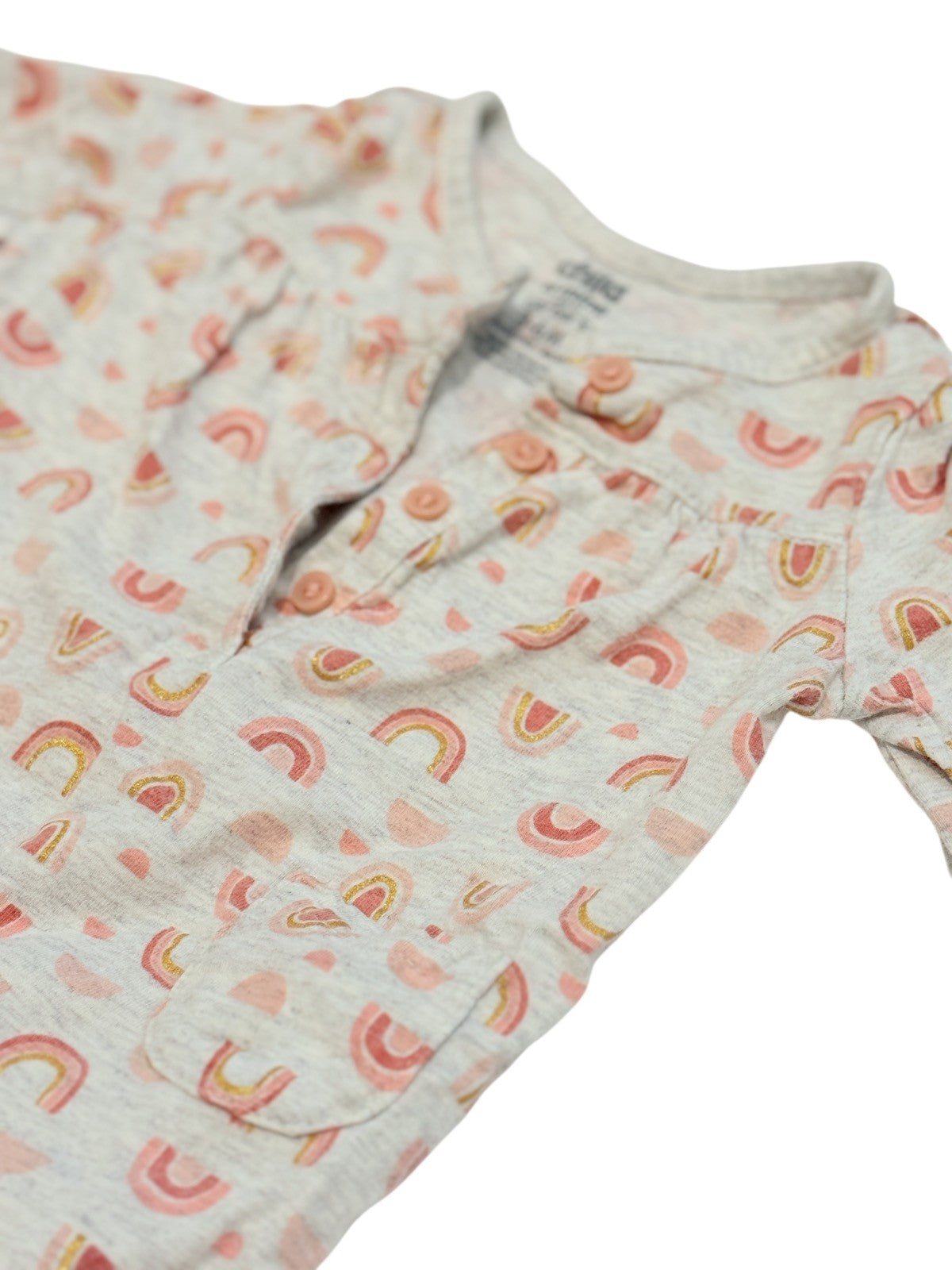 Child of Mine Rainbow Romper 3-6M