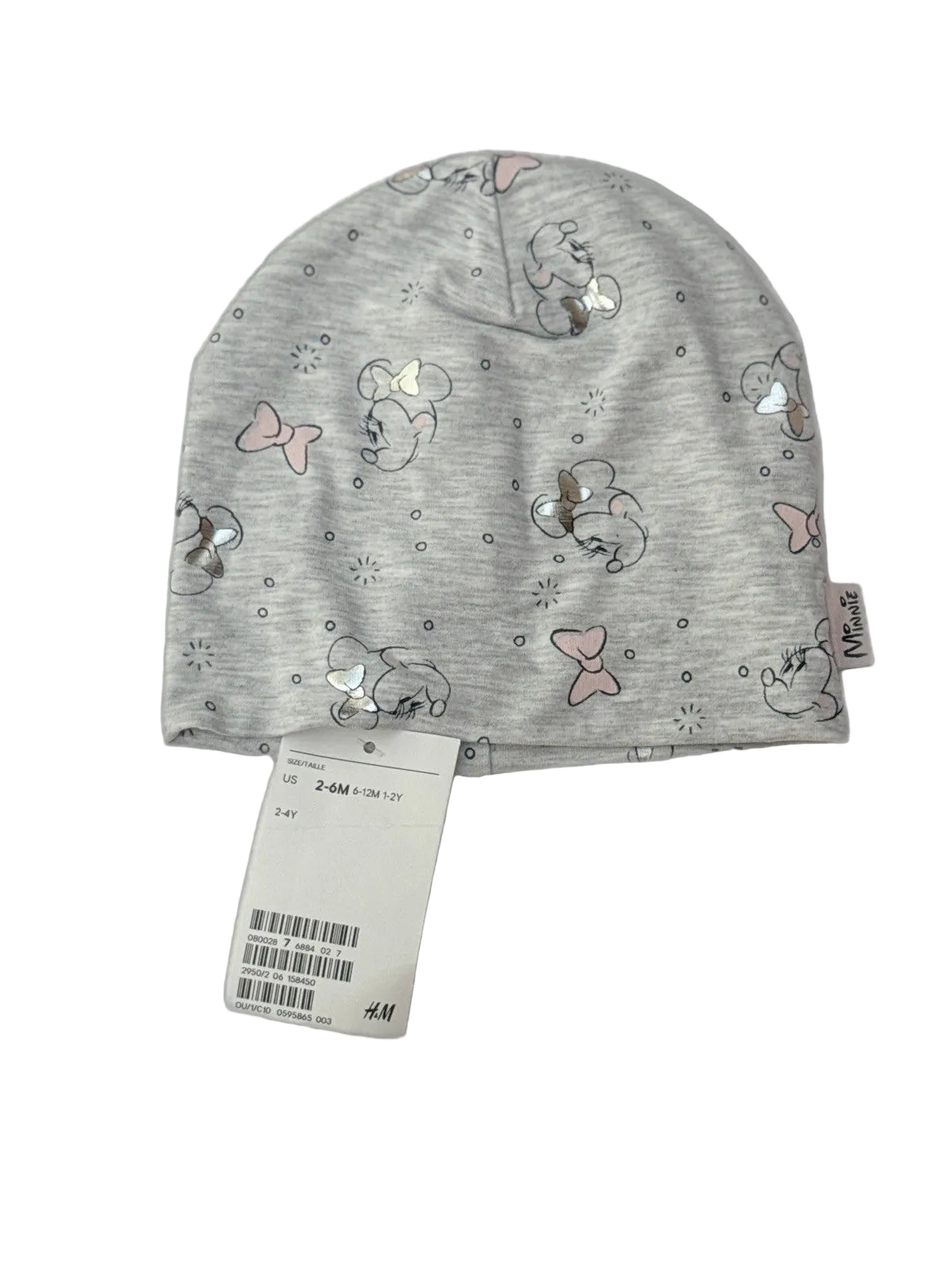 H&M Minnie Mouse Beanie Hat 2-6M