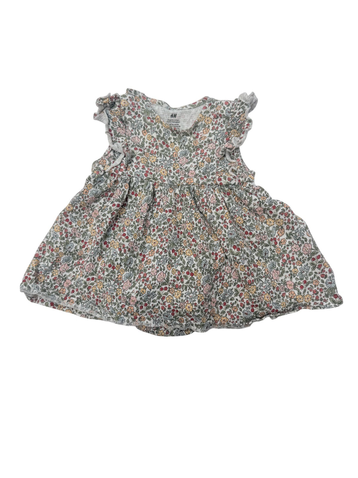 H&M Floral Print Dress Size 6-9M