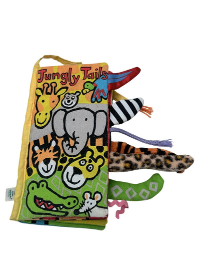 Jellycat Jungly Tails Soft Cloth Book