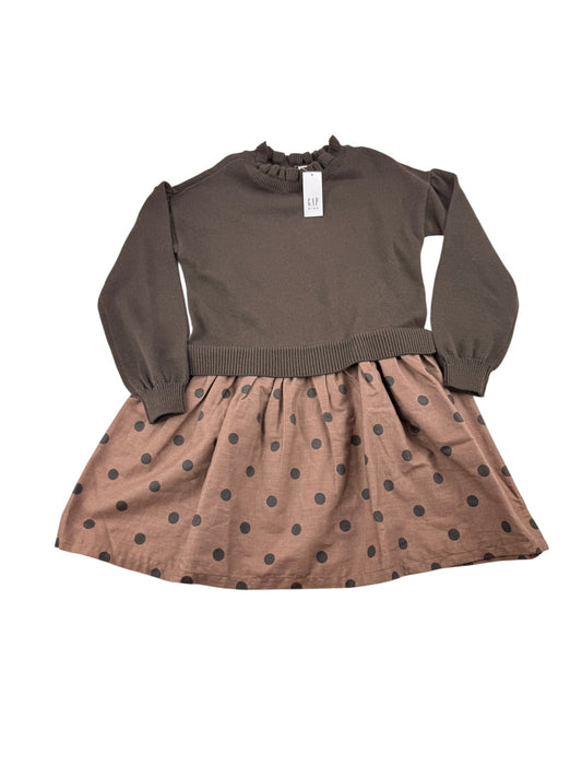 NWT - Gap Kids Polka Dot Dress Size 6-7