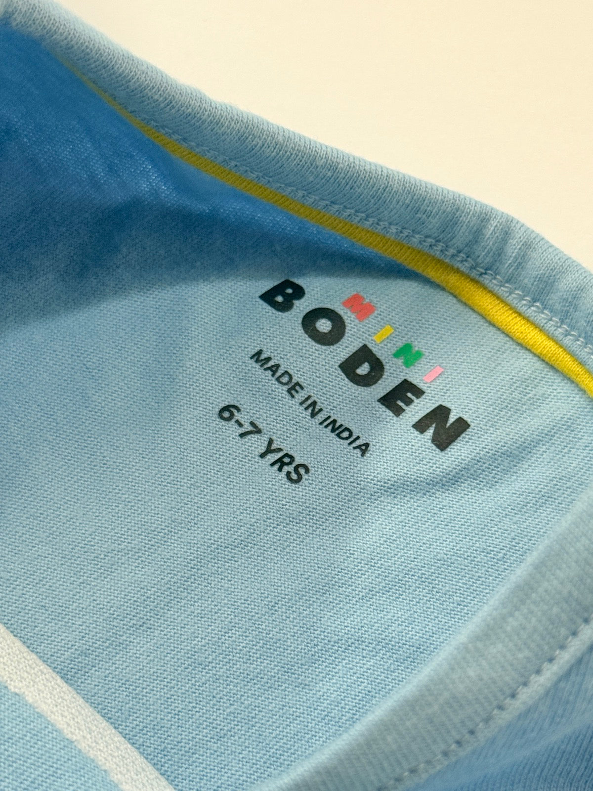 Mini Boden Embroidered Puppy T-Shirt 6-7Y