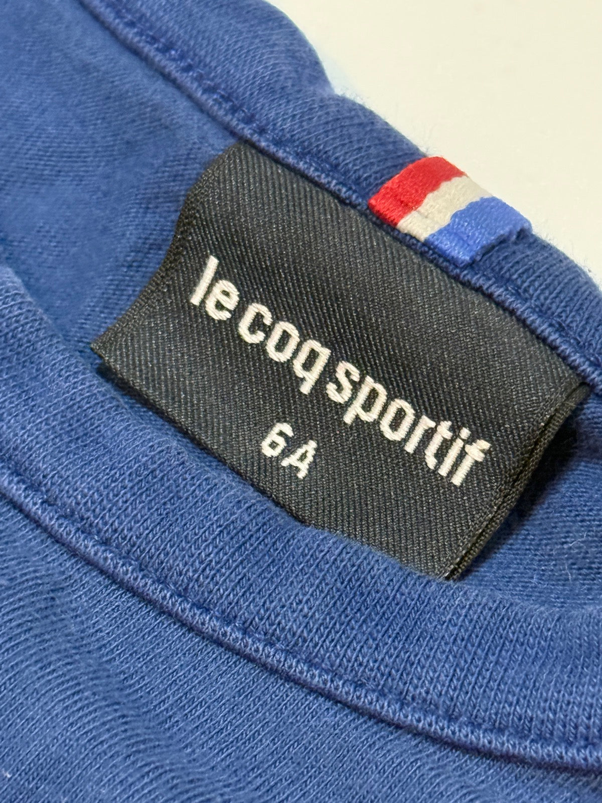 Le Coq Sportif Navy T-Shirt Size 6A